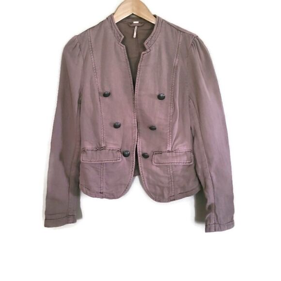 Free People Brown Jacket size Small - Picture 1 of 5